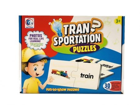 Jucarii Educative - Sa invatam engleza prin joc - mijloacele de transport