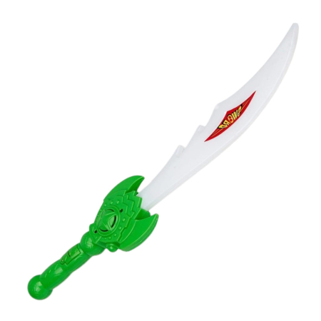 Arme - Sabie de Jucărie cu Lumini și Sunete pentru Copii, Verde, 38 cm