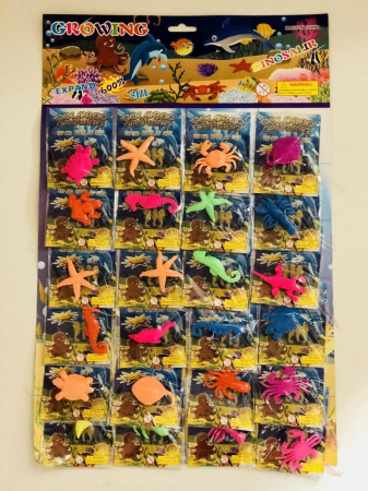 Animale - Set 24 animale care cresc in apa