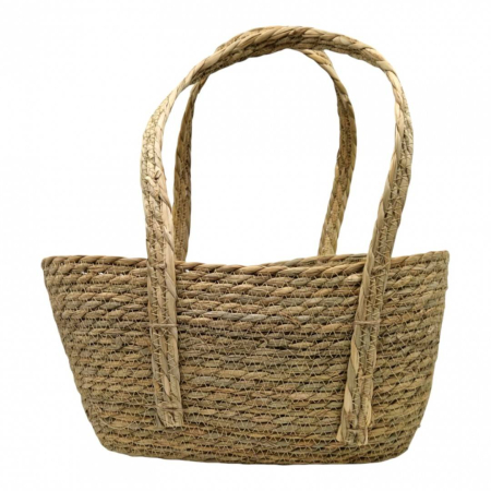 Cosuri - cos impletit din fire naturale sub forma de poseta