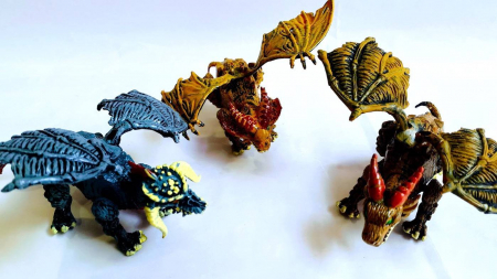 Animale - set 3 dragoni
