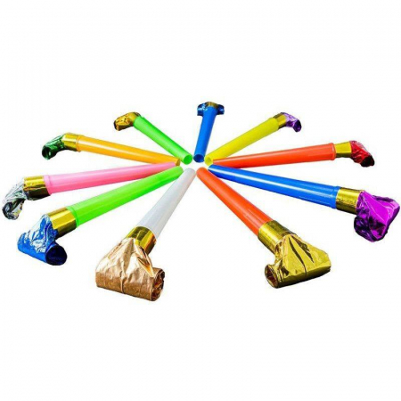 Petrecere - Set 50 suflatori spirala, party copii