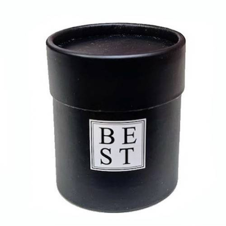 Cutii cadou - Set 6 cutii cadou cilindrice Best, design modern si elegant, negru