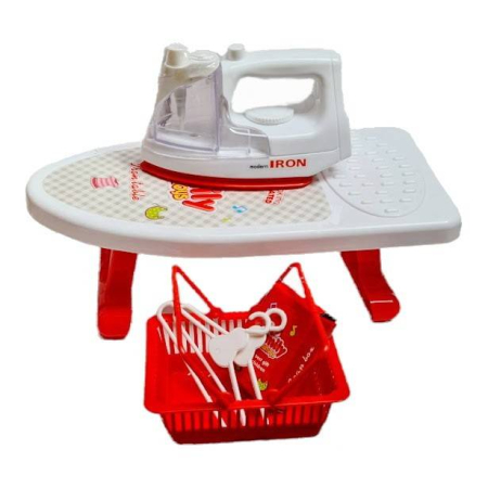 Jucarii Rol - Set de joaca, fier de calcat cu sunete, lumini si pulverizare, 36x25x7 cm