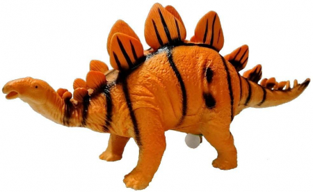 Animale - stegosaurus, dinozaur din plastic moale cu sunete specifice, 47 cm lungime, Jurassic World