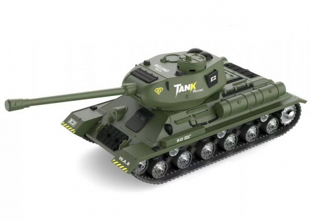 Vehicule - tanc cu telecomanda, lumini si sunete, 27 MHz, 29.5x11.5cm