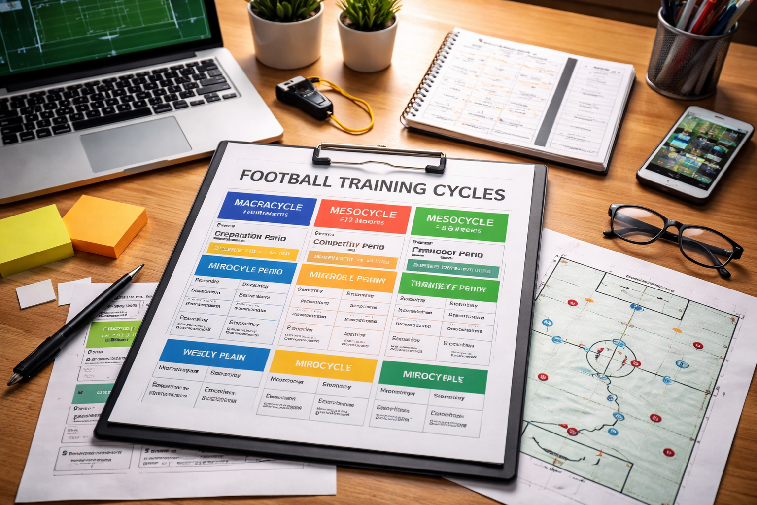 Training cycles in football – How coaches organize their team’s preparation