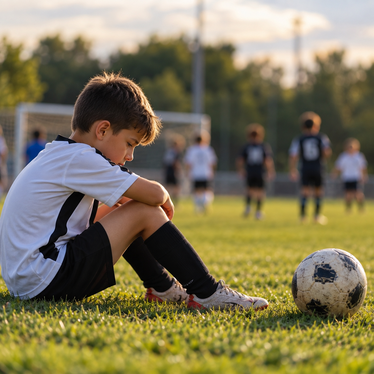 A child criticised for every mistake will learn to avoid risk before they learn to play football
