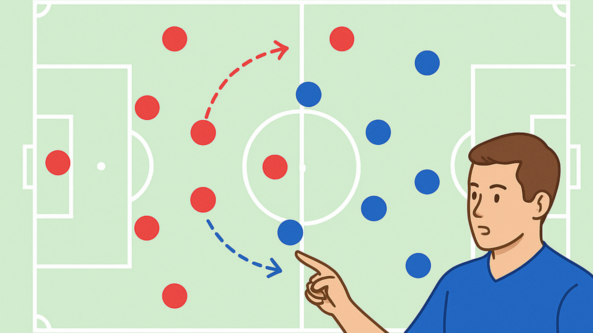 How to train your team to read the opponent during a match