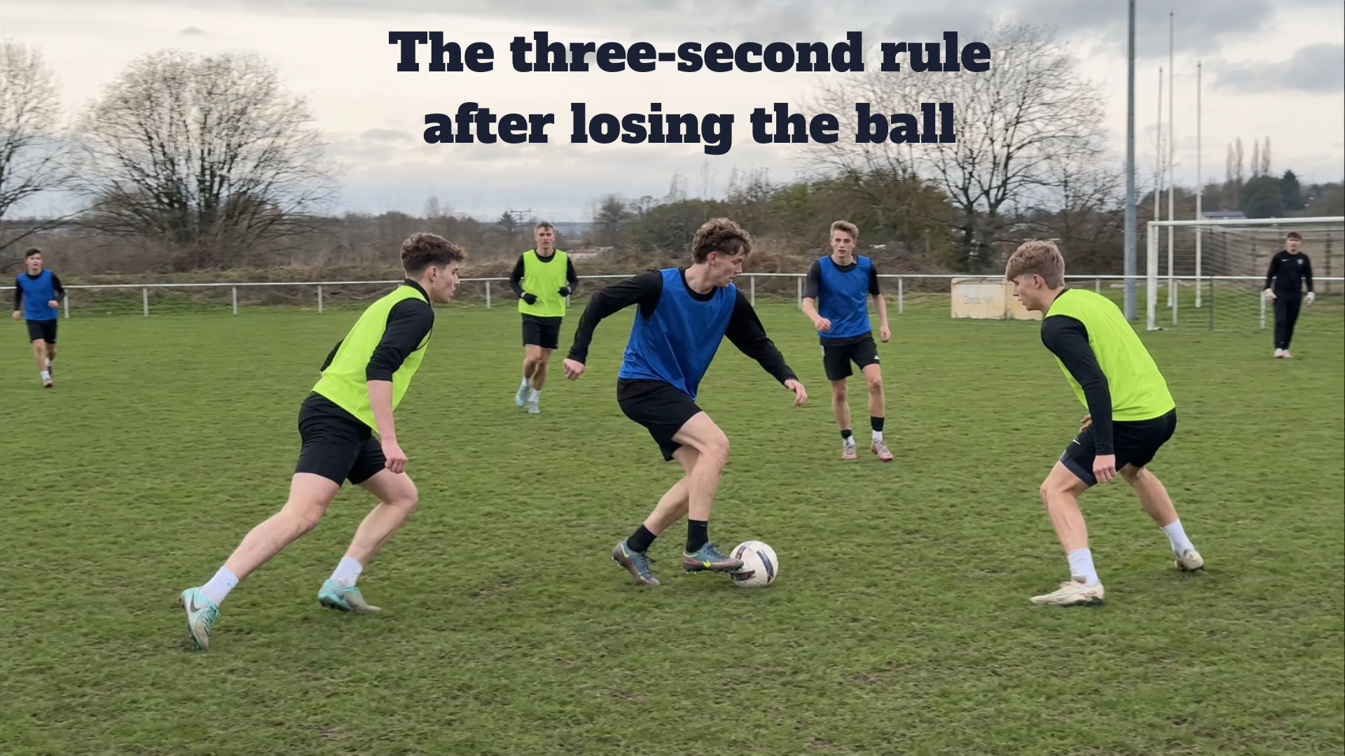 The three-second rule after losing the ball
