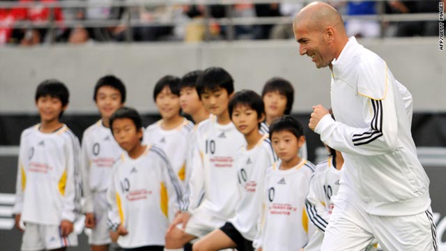 Zinedine Zidane: Confidence, not fear, is what lifts a child on the pitch