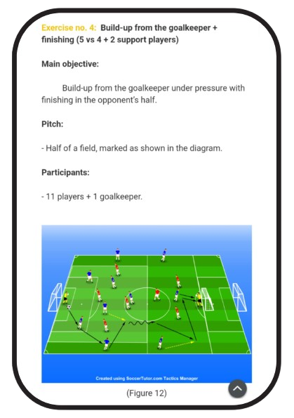 Dominate the game  in a 4-2-3-1  formation. Attack, defense, control [9]
