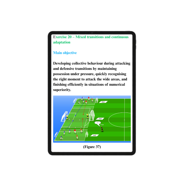 Football transitions  - 50 Practical drills for training transitions in the modern game [5]
