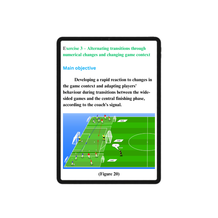 Football transitions  - 50 Practical drills for training transitions in the modern game [4]