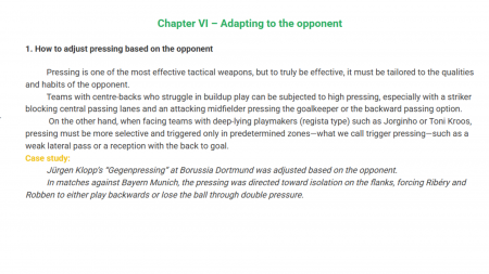 Dominate the game  in a 4-2-3-1  formation. Attack, defense, control [5]