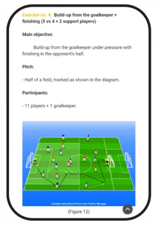 Dominate the game  in a 4-2-3-1  formation. Attack, defense, control [8]
