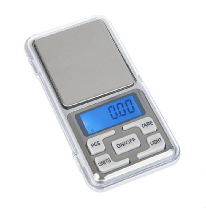 Cantar electronic portabil pentru monede, bijuterii, 500 gr, precizie 0.1 gr [3]