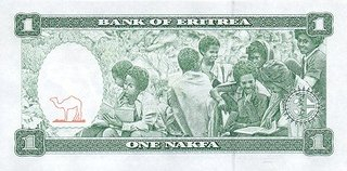 Eritrea, 1 nakfa 1997, necirculata [2]