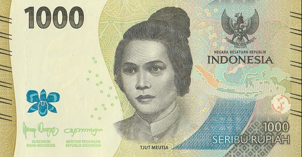 Indonezia 1000 Rupii 2022, necirculata [1]