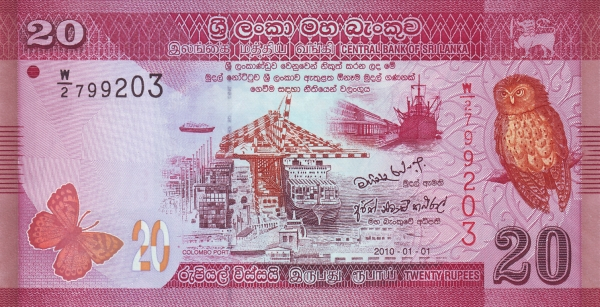 Sri Lanka, 20 Rupii 2021, necirculata [1]