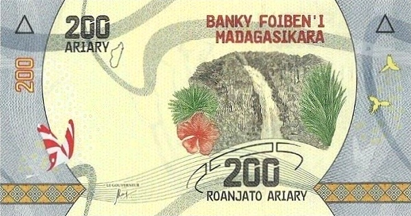Madagascar, 200 Ariary 2017, necirculata [1]
