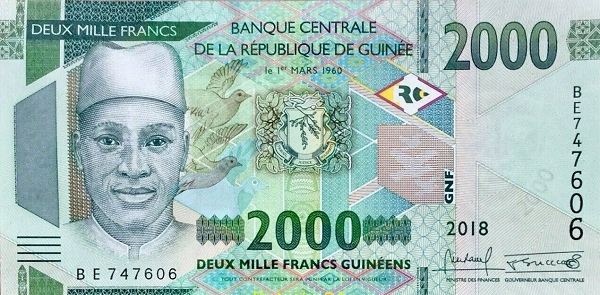 Guineea 2000 Franci 2018, necirculata [2]