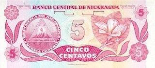 Nicaragua 5 centavos 1991, Francisco Hernandez de Cordoba, necirculata [2]