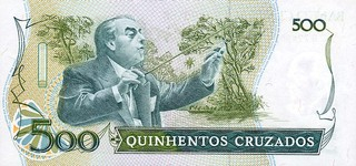BRAZILIA 500 cruzados 1987, necirculata [1]