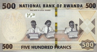 Rwanda, 500 Franci 2019, necirculata [2]