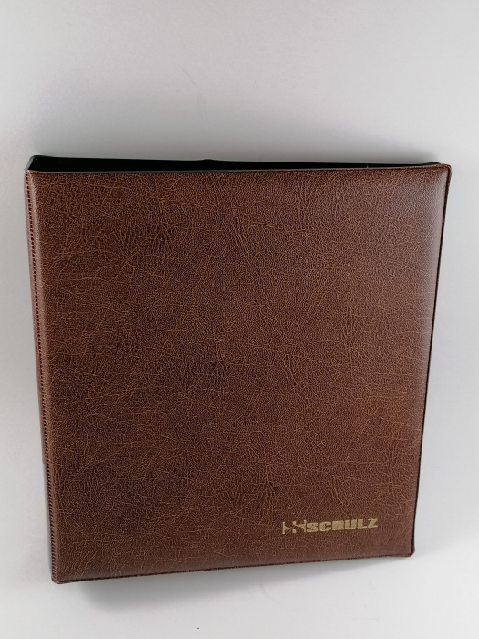 Album tip clasor cu 200 spatii stocare monede, include 10 folii [3]