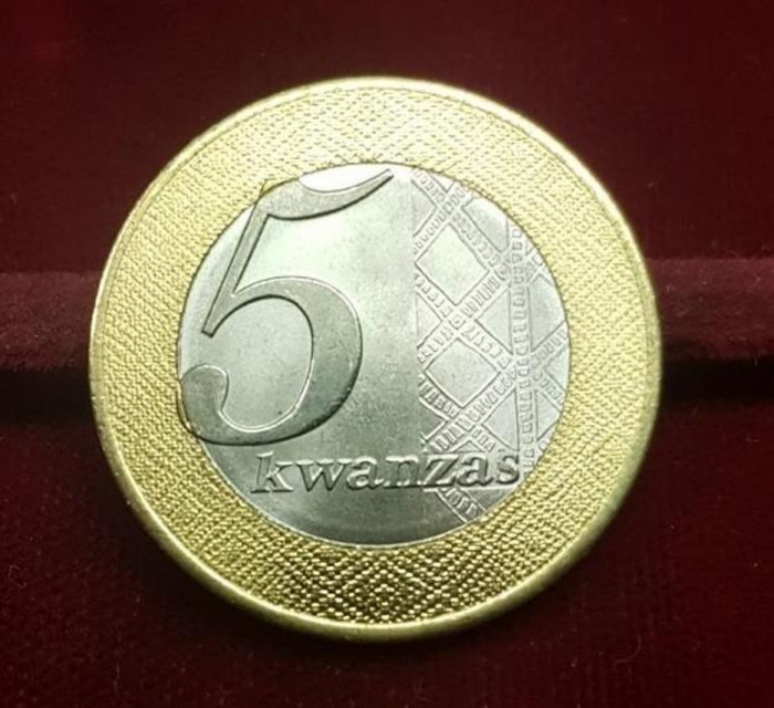 Angola 5 Kwanzas 2012 Bimetal, Unc [2]