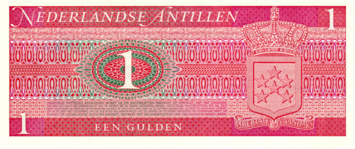 Antilele Olandeze, 1 Gulden 1970, necirculata [2]