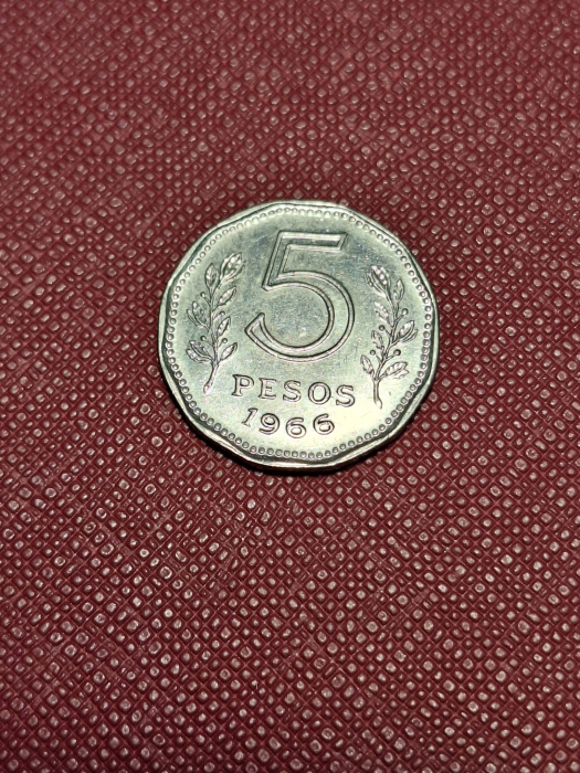 Argentina 5 pesos 1966 [2]