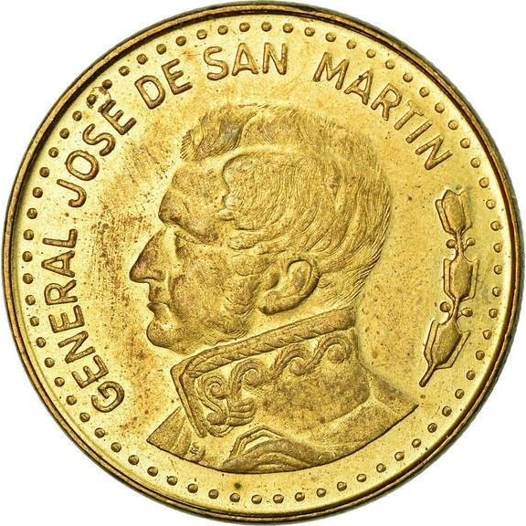 Argentina 50 pesos 1980 Jose de San Martin, necirculata [1]
