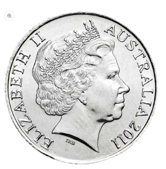Australia 20 centi, 2011 Nunta lui William si Catherine UNC [2]