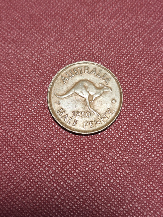 Australia half penny 1950 [1]