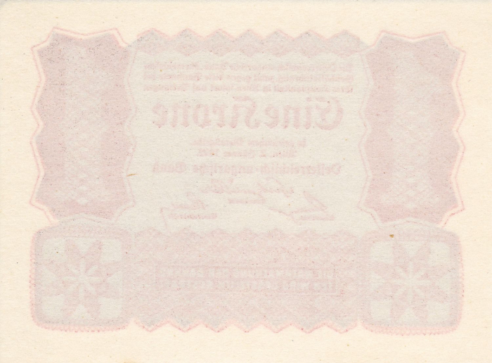 Austria 1 coroana 1922, necirculata [2]