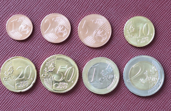 Austria, set 8 monede 2024: 1,2,5,10,20,50 centi, 1,2 Euro, UNC [4]