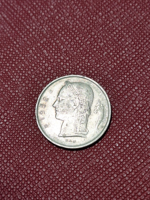 Belgia 1 franc 1952 [1]