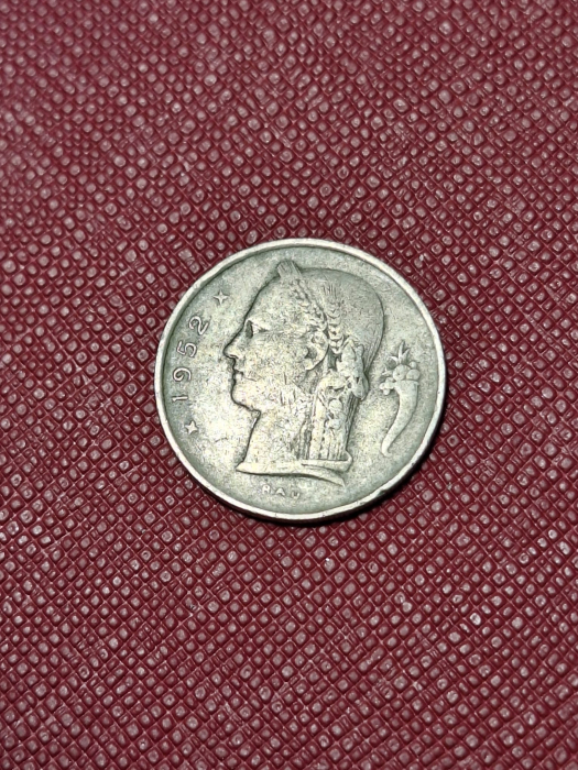 Belgia 1 franc 1952 [1]