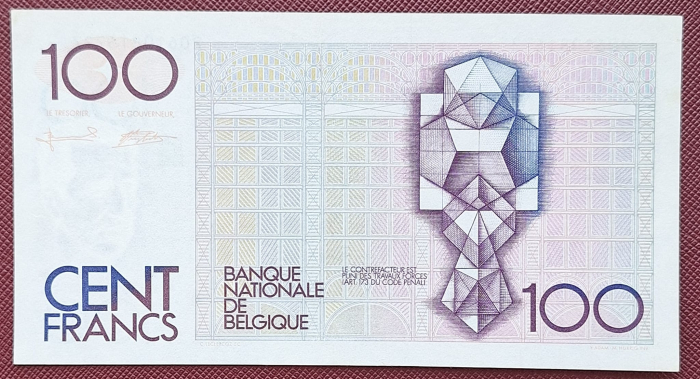 Belgia 100 Franci 1989, UNC- [2]