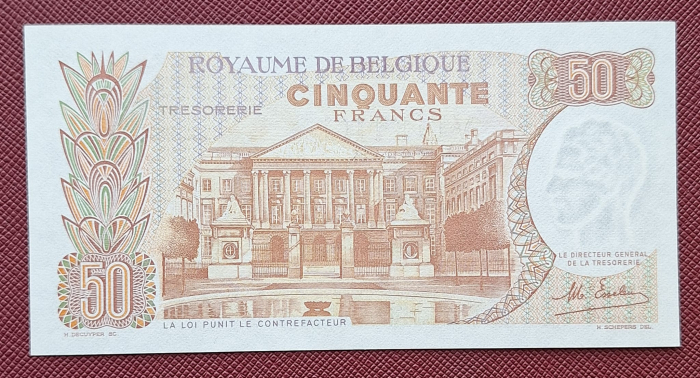 Belgia 20 franci 1966, necirculata [2]