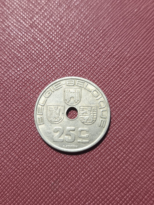Belgia 25 centimes 1938 [2]