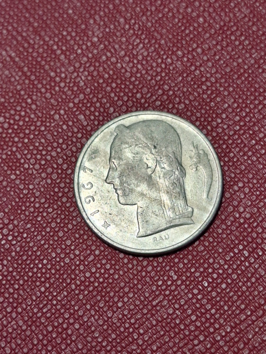 Belgia 5 franci 1967 [1]