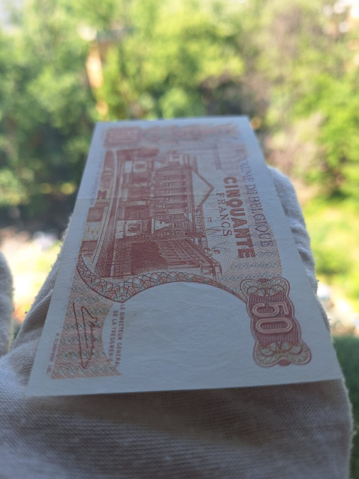 Belgia 50 Franci 1966, aproape necirculata [3]