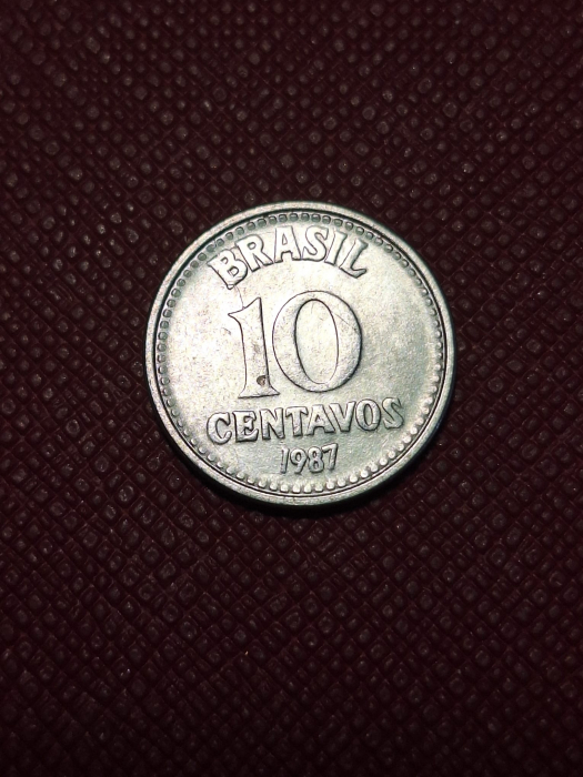 Brazilia 10 centavos 1987 [2]