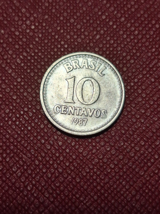 Brazilia 10 centavos 1987 [2]