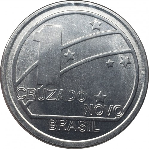 Brazilia - Noul cruzado 1989 - 100 ani de la proclamarea Republicii [2]