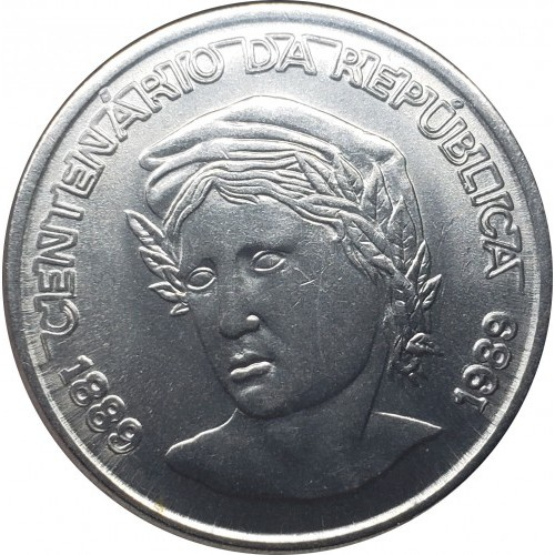 Brazilia - Noul cruzado 1989 - 100 ani de la proclamarea Republicii [1]