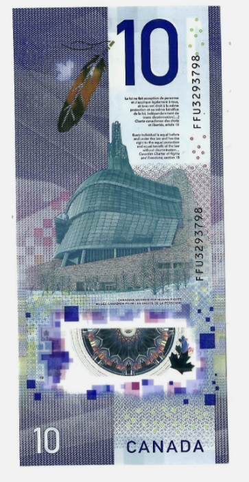 Canada 10 Dolari 2018, polimer, UNC [2]